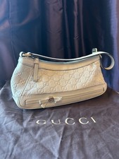 Gucci off white leather bag