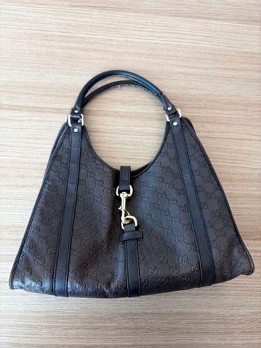 Gucci brown logo - brown,