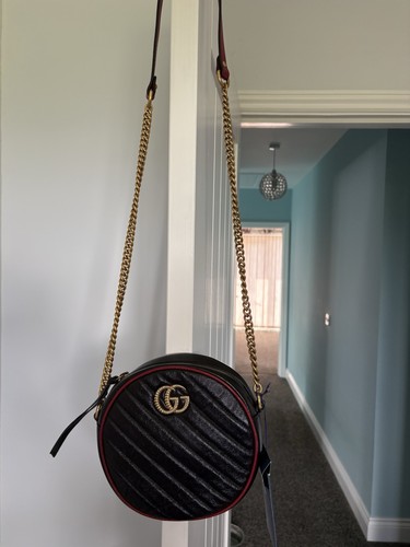 Gucci marmot round crossbody - round,