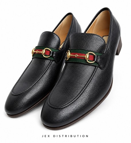 Gucci men loafer black - loafer,