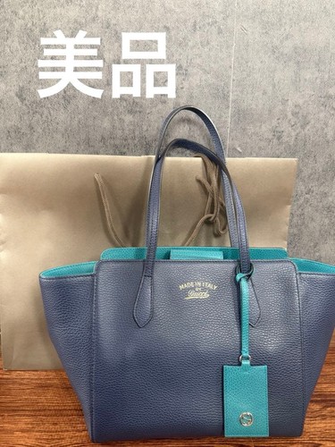 Gucci turquoise tote bag - gucci,