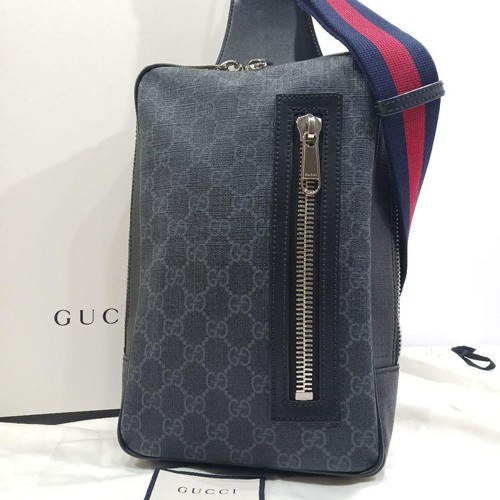 Gucci body bag leather - bag,