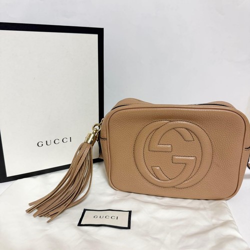 Gucci soho shoulder - bag, beige