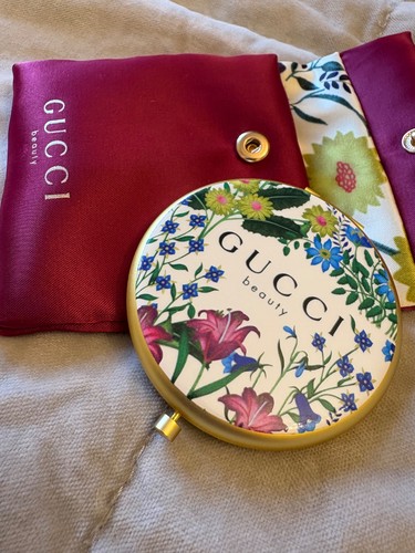 Gucci floral pattern - floral, metal