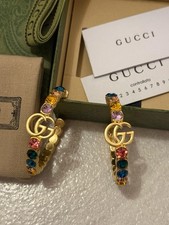 Gucci crystal earrings