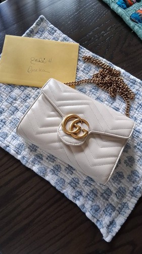 Gucci marmont wallet chain - gucci,